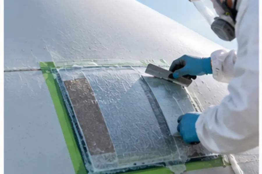 Sửa chữa vật liệu composite theo quy trình kiểm soát