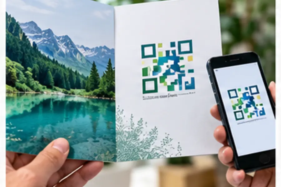QR biến ấn phẩm thành điểm chạm số