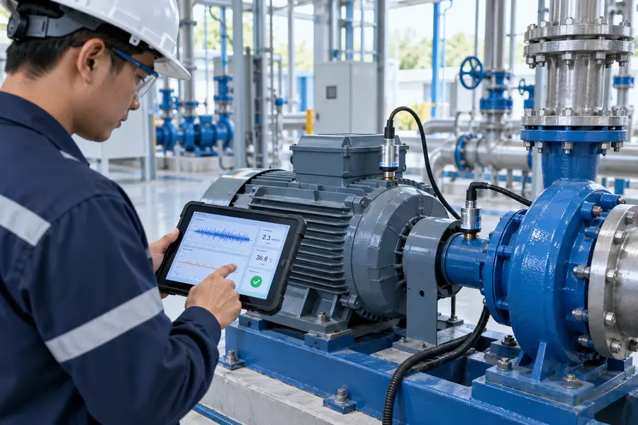 Bảo trì dự đoán từ dữ liệu rung và nhiệt độ