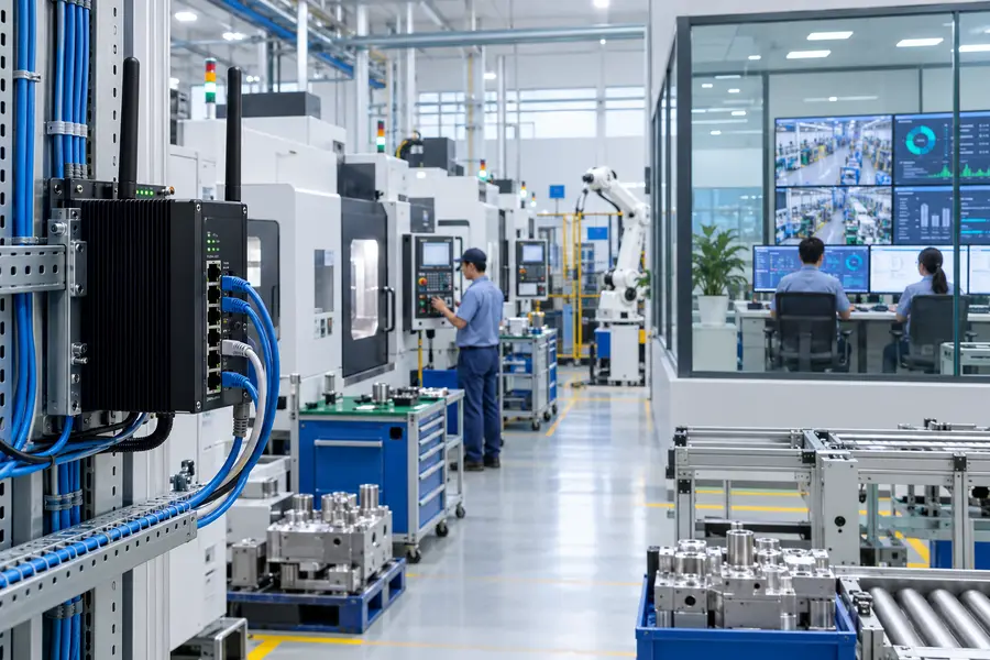 IIoT kết nối dữ liệu từ máy đến phòng điều hành
